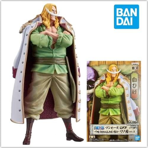 Original Banpresto Figurine One Piece DXF The Grandline Men Wano Country Edward Newgate 18Cm Anime Figure Model Kids Toys Gift