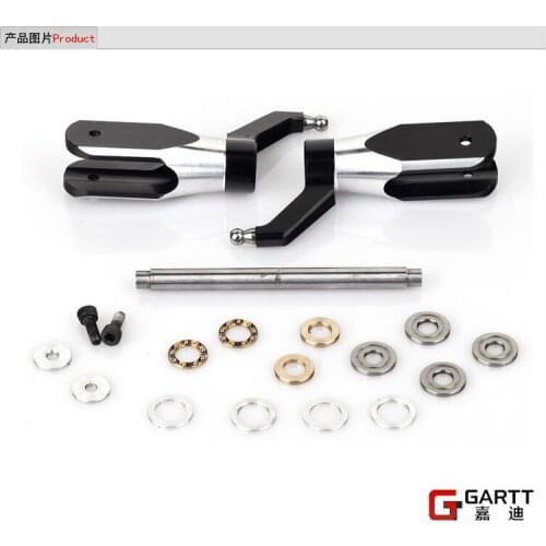 GARTT 500 metal flybarless main rotor grip set fits Align Trex 500 RC Helicopter Accessories
