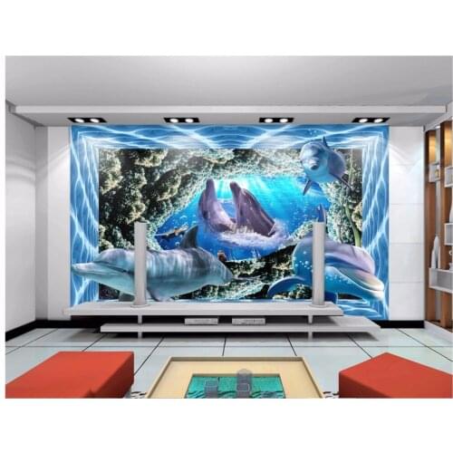 Art Wallpaper Cartoon & Animal for Children Abstract designs used for TV background/living room/ hotel decoration/shopping cent