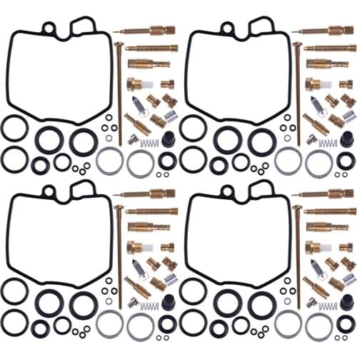 DWCX 4 SET Motorcycle Carburetor Carb Repair Rebuild Kit Fit For Honda CBX 1000 & CBX 1000 Pro Link 1981 1982 1983