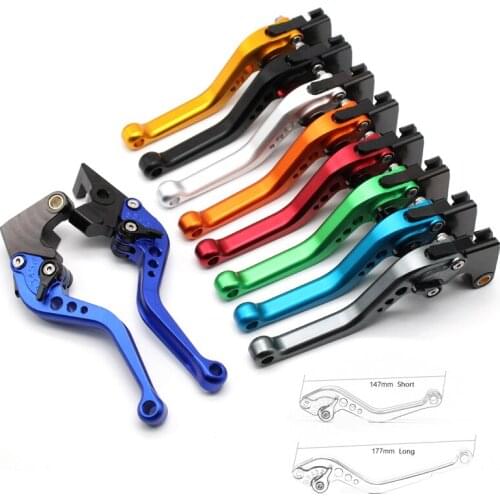 Short/Long Brake Clutch Levers For YAMAHA FZ1N FZ1S Fazer FZS1000 2001-2005, YZF R1 02-03, YZF R6 1999-04 Motorcycle Accessories