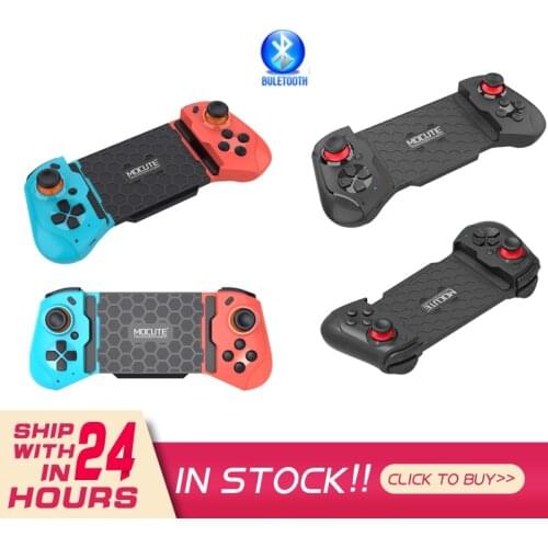 Mocute Wireless Bluetooth-compatible Game Controller Telescopic Gamepad Joystick For Android IOS Mobile Phones Above 13.4Inch