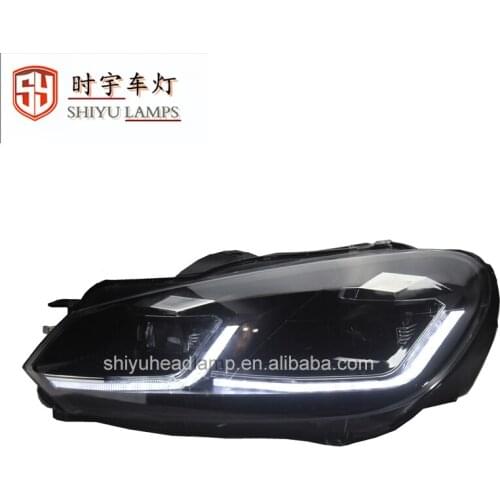 SHIYU modified headlight halogen upgrade bi-xenon full led headlight wholesale LHD RHD