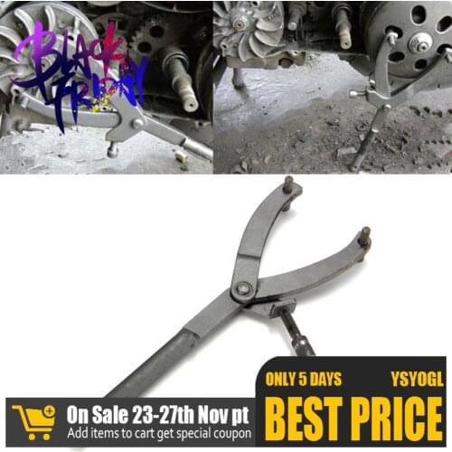 Motorcycle Atv Scooter Spanner Wrench Clutch Wrench Adjustable Wrench Holder Hub Flywheel Sprocket Removal Tools