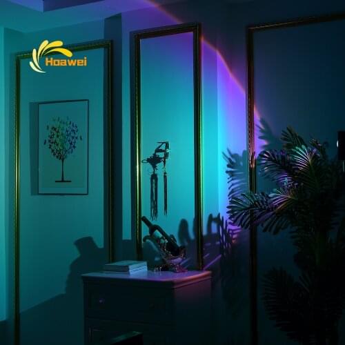 Nordic LED Floor lamps Sunset Lamp For Living Room Bedroom Decoration Modern Atmosphere Floor Lamp Colorful LED Standing lamp