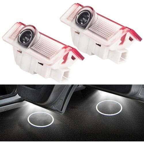 2pcs Welcome Light for AMG Mercedes Benz W212 W205 W246 W177 W176 GLC GLE AMG Logo Light Mercedes Logo Projector Lamp