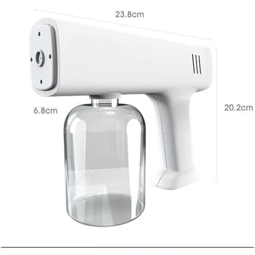 Mist Sprayer Sterilization Equipments Handheld Atomizer Spray Gun Cordless Disinfection Alcohol Fogger Dispenser For Office