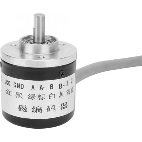 Rotary Encoder 38mm Magnetic Encoder 1024 Pulses Incremental Optical Rotary Encoder DC5V