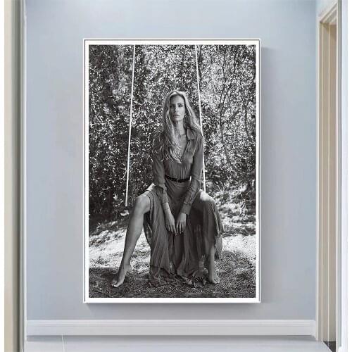 Silk Cloth Wall Poster Esther Canadas Art Home Decoration Gift