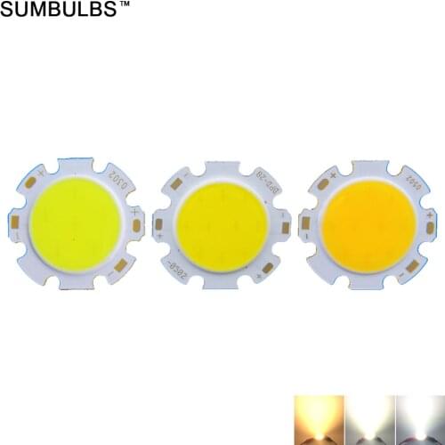 10PCS 10W LED COB Bulb 28MM Diameter Chip On Board Lighting Source for DIY LED Spot light Down Lamp Ceiling Bulb DC30-33V 1000LM