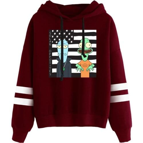 2021 Spring New Solar Opposites Streetwear Cotton Hoodie Text Pattern Print Loose Casual unisex hoodies men/womens pullover