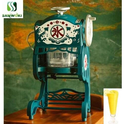 Japanese ice block grinder machine ice Slush Maker machine ice cream machine Ice Smoothies Breaking Machine snow cone machine