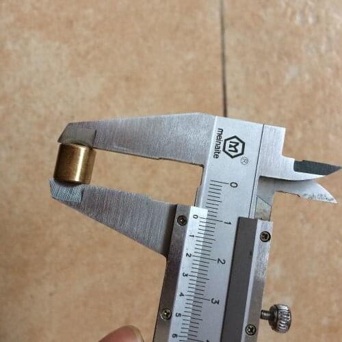 10 pieces/lot size 6*10*10mm Powder Metallurgy oil bushing porous bearing Sintered copper sleeve