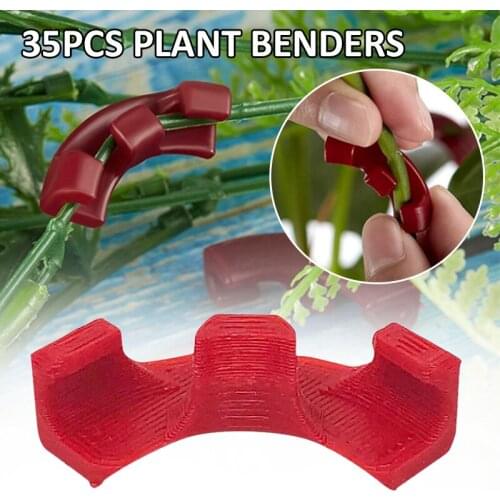 35pcs Plant Branches Bender 90 Degree Plant Bending Growth Trainer Clips For Plant Training Curved Fixing Clip Plant Holder