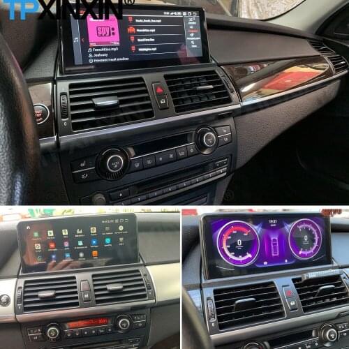 Car Radio Stereo Control Recorder Android For BMW X5 E70 F15 2008 2009 2010 2011 2012 2013 GPS Player Auto Audio Head Unit