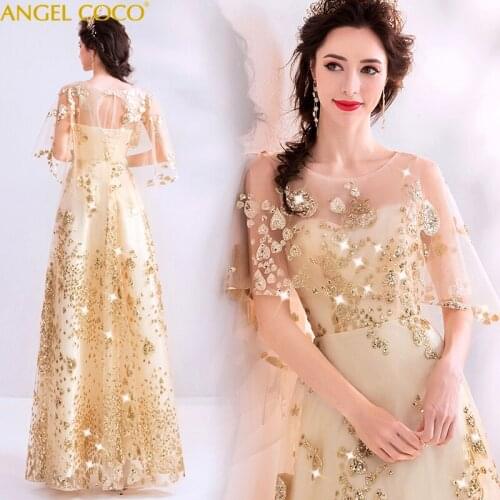 Elegant Gold Saudi Arabia Evening Dresses Ever Pretty A Line Strapless Beaded Sexy Formal Party Gowns Abendkleider Gala Gowns