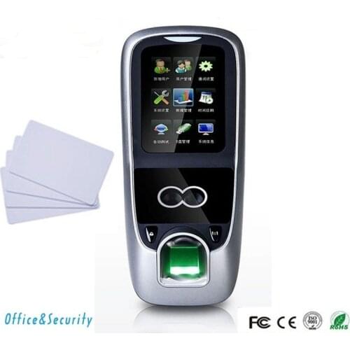 ZKSoftware iFace7 Multibio 700 Facial & Fingerprint Time Attendance Access Control 3" Touch Screen Face Recognition Teminal
