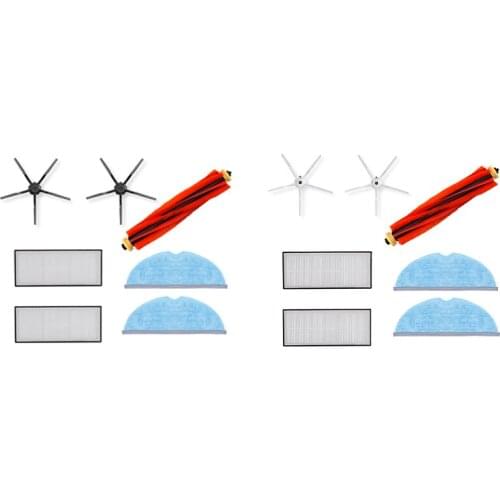 Accessories Kit for Roborock S7 Robotic Vacuum Cleaner Main Brush Side Brush Mops Cloths HEPA Filters