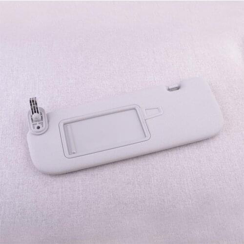 CITALL Car Front 852103X000TX Left Driver Side Sun Visor Fit For Hyundai Elantra 2011 2012 2013 2014 2015 Gray