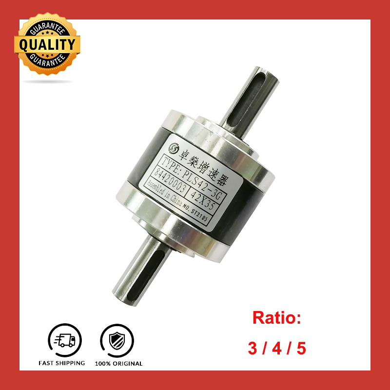 1:3 1:4 1:5 Double Axis Planetary Speeder Gearbox PLS42 Round Flange also Used as Speed Reducer