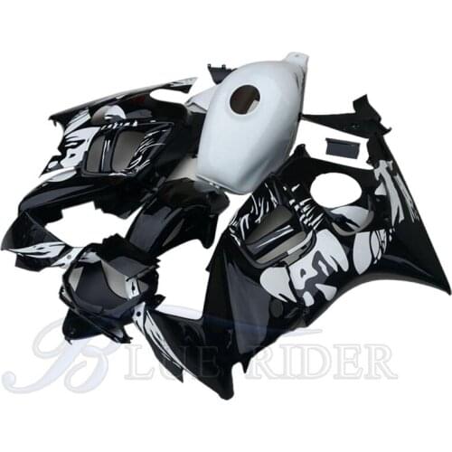 Full Fairings Kits for HONDA CBR 600 F3 1997 1998 Motorcycle Parts Fairing Kit CBR600 F3 97 98 Black White Aftermarket Bodyworks