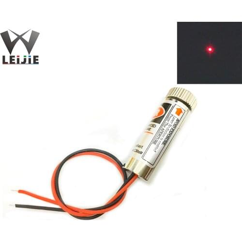 50mW 650nm 12x35mm DOT/Line/Cross positioning Adjustable Focusable 3V-4.5V Red Laser Module 12mm LED Module LD Light