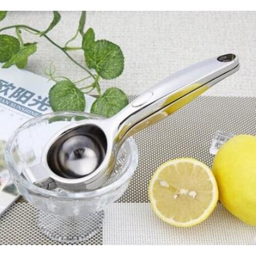 Stainless steel manual juicer Homemade juicer Lemon clip baby juice clip Squeeze various juices Kitchenware small tools