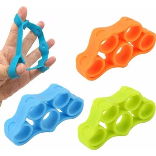 Silicone Rubber Chest Five Finger Rehabilitation Training Fingertip Training Handgrip Household Portable Small Fitness Equipment