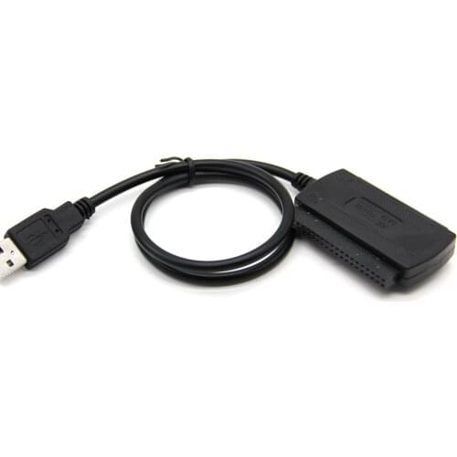 High Quality USB ide sata adapter USB 2.0 to IDE SATA Converter Adapter Cable for 2.5 3.5 Hard Drive Disk HDD