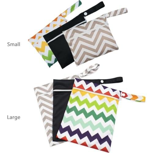1pc Multi-Functional Wet Bag Reusable Bag For Mama Cloth Pads, Menstrual Pad, Sanitary Pads Bags 2 Size