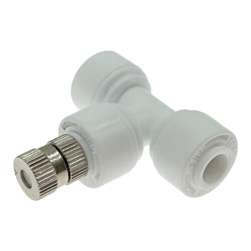 10PCS 3-20Bar Atomizing Mist Nozzles 6mm Quick Slip Lock Connector Humidify Watering Sprayer 0.1mm-0.5mm Cooling System