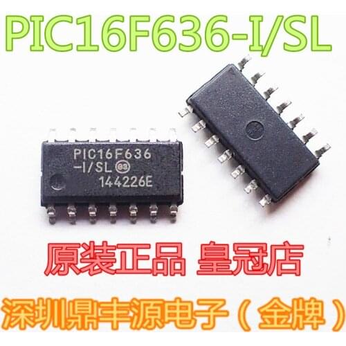 100% New&original PIC16F636-I/SL SOP14 In Stock