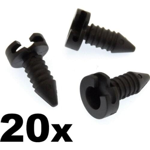 20x For Land Rover Defender Plastic Trim Clip /Stud Fastener for Interior Door Card,OE#MXC1800