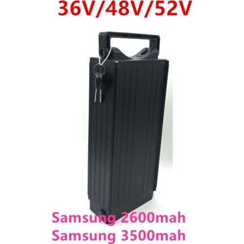 Electric Bicycle 36V 48V 52V 20ah 21ah 25ah 28ah 35ah Rear Rack Battery EBike Luggage Rack US/EU/AU/UK E Bike Charger