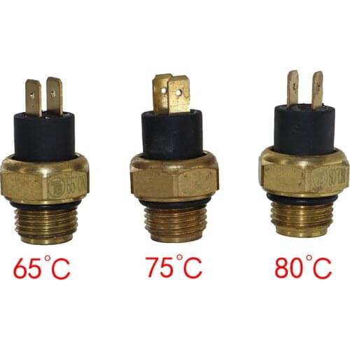Motorcycle Electric Radiator Coolant Fan Water Temperature Thermostat Switch Temp Sensor M16 for 200 250 400 450
