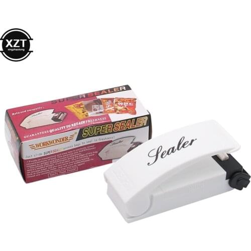 Electric Hand Press Food Sealer Mini Sealing Tool Bag Clips Plastic Bag Heat Sealer Home Storage Kitchen Storage Bag Clip Sealer