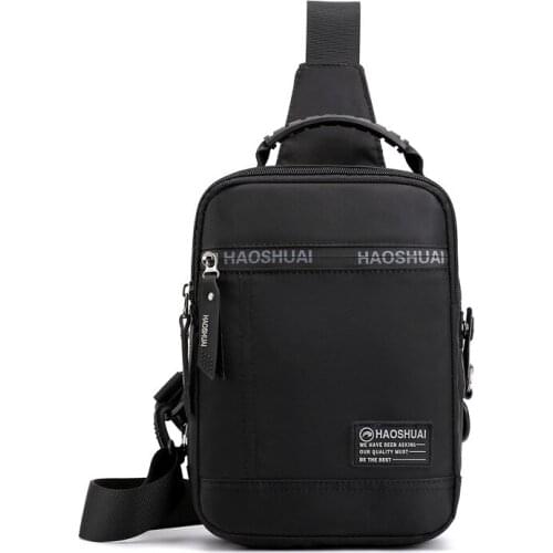 Men shoulder bag High Quality waterproof casual travel shoulder messenger Crossbody bags Male Phone Pouch sling chest bag New