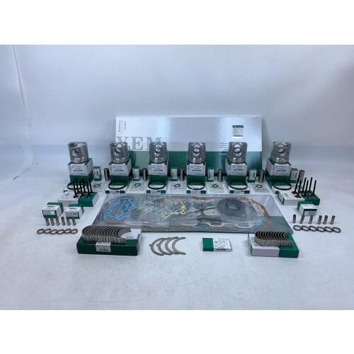 New Aftermaket Engine Part S2600 Repair Kit With Piston Rings Bearing Valves Cylinder Gaskets Set For Kubota