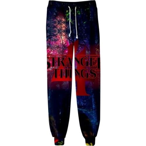 Stranger Things Sweatpants Mens trousers Popular Tv Series Stranger Things Season 4 Cosplay Good Quality 3D Print Sports pants