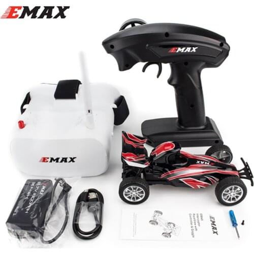 EMAX 1:18 Interceptor 2.4G 20 Minutes 600TVL FPV Camera Full Proportional High Speed RC Car BNR/RTR Model w/ Remote Controller