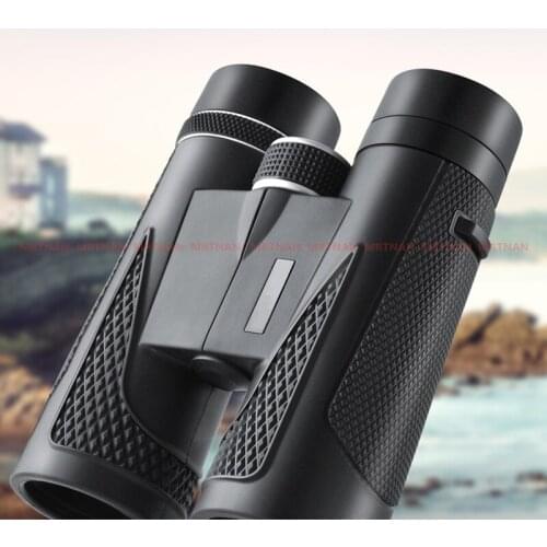 High quality 10X42 portable binoculars professional high magnification high definition low light binoculars outdoor hiking tool