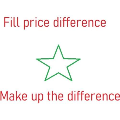 Fill price difference, such as goods cost, freight, certification fee fee