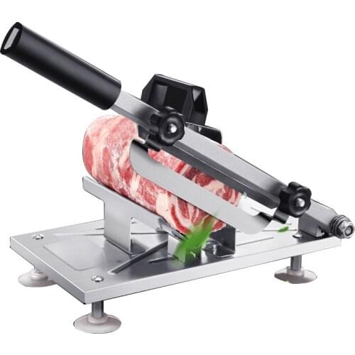 Stainless Steel Manual Frozen Meat Slicer Mutton Ham Beef Slicer Meat Slicer Kitchen Supplies Kitchen Tool Accessories