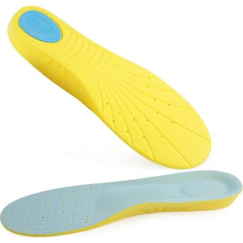 Sports Insole Breathable Thickened Shock Sweat-absorbent Deodorant Cushion Soft Basketball Shoes Winter Cotton Super Soft Insole