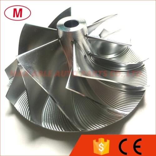 TD05H 20G Upgrade 53.11/70.98mm 6+6 blades Turbo Billet Compressor wheel/Aluminum2618/Turbo Milling compressor wheel for Mitsubi