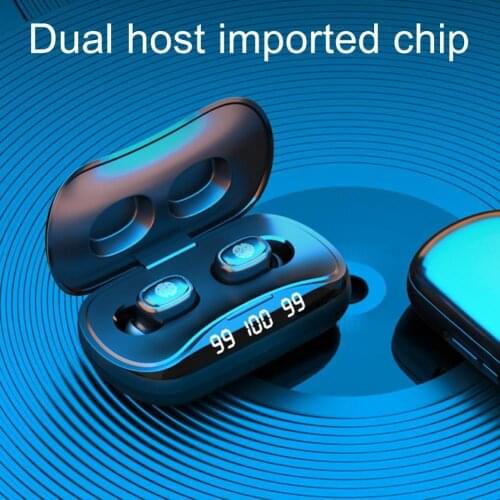 210s TWS Bluetooth 5.1 Earphones 1200mAh Charging Box Wireless Headphone Stereo Sport Waterproof Earbud Headsets With Microphone