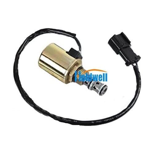 Holdwell Swing Solenoid Valve 20Y-60-22121 Rotary Solenoid 20Y-60-22123 for Komatsu PC200-6 Excavator 6D95 Engine