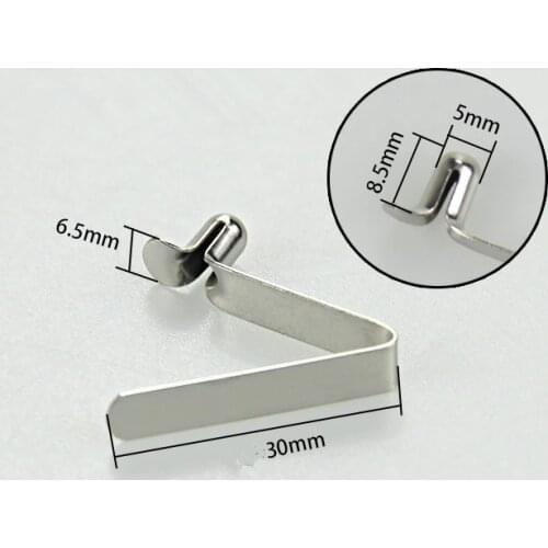 10PCS,5mm Diameter Single Hollow Pins Button Clips Kayak Paddle Snap Spring Clip Tent Pole Tube Lock Awning Telescopeic