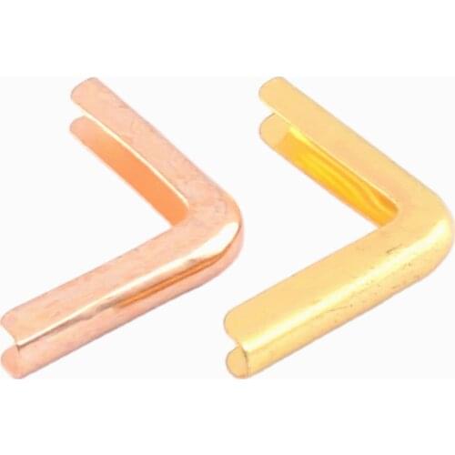 25mm Corner Protectors Metal Corners with Retro Pattern Corner Protector for Boxes, Tables and Books Corner Bracket Jewelry