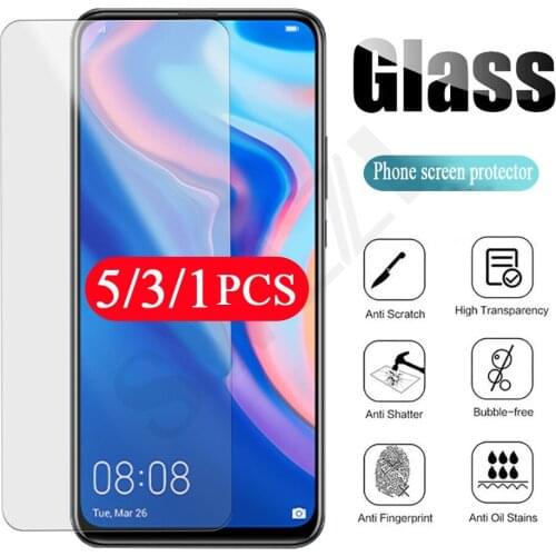 5/3/1Pcs 9H protective film for huawei p smart pro Z S 2021 2020 plus 2019 2018 tempered glass phone screen protector smartphone
